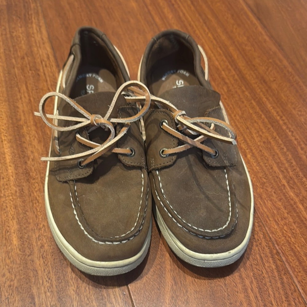 Sperry Kids Brown Boat Shoes